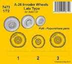 A-26 Invader Wheels Late Type / for Italeri kit