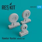   Hawker Hunter wheels set