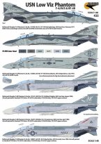 "Phantom shades of gray" - Low Viz F-4J/N/S, 7 Markings