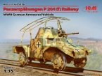 !  ! WWII German Armoured Vehicle Panzerspahwagen P 204(f) Railway