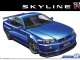    !  ! Nissan BNR34 Skyline GT-R V-Spec II &#039;02 (Aoshima)