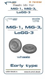 MiG-1, MiG-3, LaGG-3 Early type - wheels