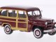    JEEP WILLYS Station Wagon 4x4 1954 Dark Red/Brown (Neo Scale Models)