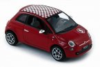 FIAT 500 tuning 2007 red