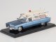    Cadillac S&amp;S, metallic-blue/white High Top ambulance (Neo Scale Models)