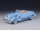    PACKARD Twelve 1407 Bohman &amp; Schwartz Convertible Coupe 1936 Light Blue (GLM)