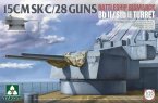15 cm SK C/28 Guns Bismarck Bb II/Stb II Turret