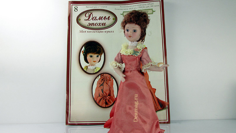 Кукла журнал дамы эпохи. Кукла Кэтрин слопер дамы эпохи. Куклы дамы эпохи ДЕАГОСТИНИ вся коллекция. Фарфоровые куклы с журналом дамы эпохи.